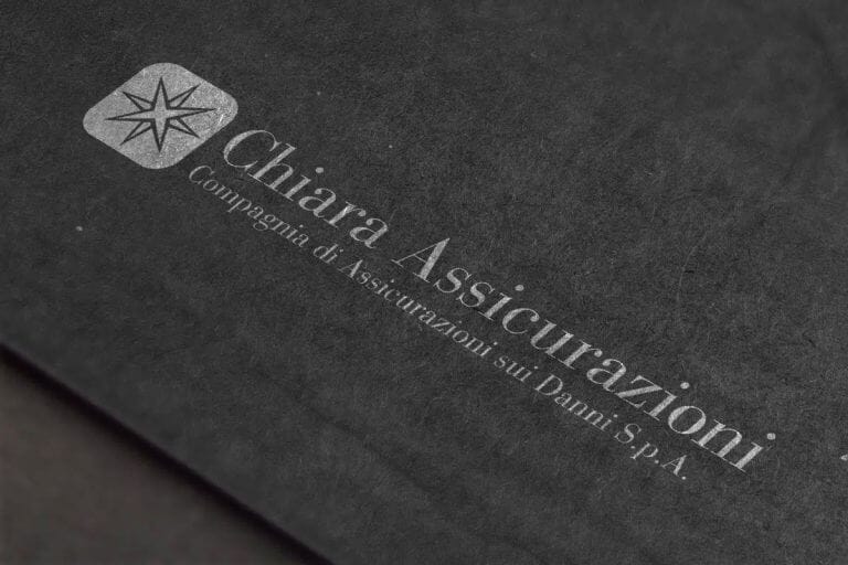 Chiara Assicurazioni logo brand graphic design sequel