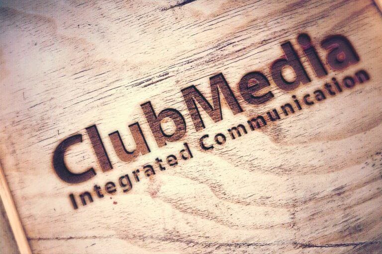 Clubmedia logo brand graphic design sequel