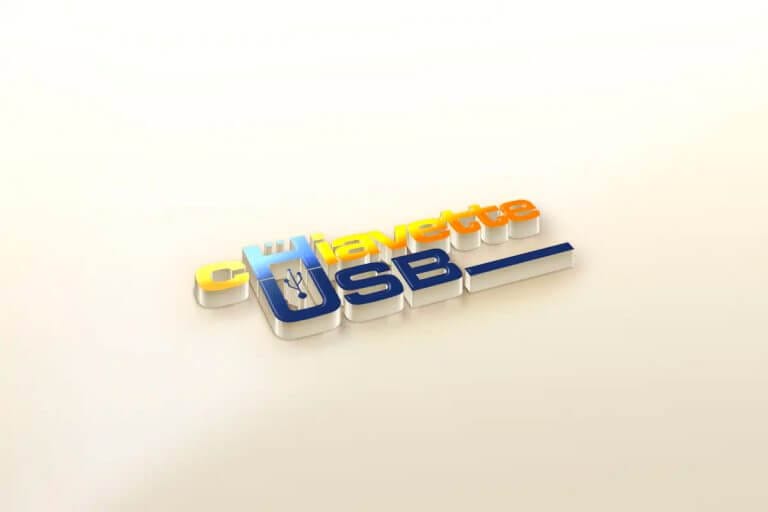 Chiavette USB logo brand design sequel